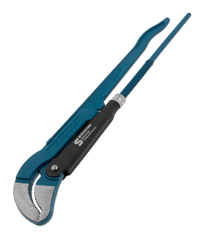 Ключ трубный рычажный 3, №4, цельнокованый, CrV, тип 