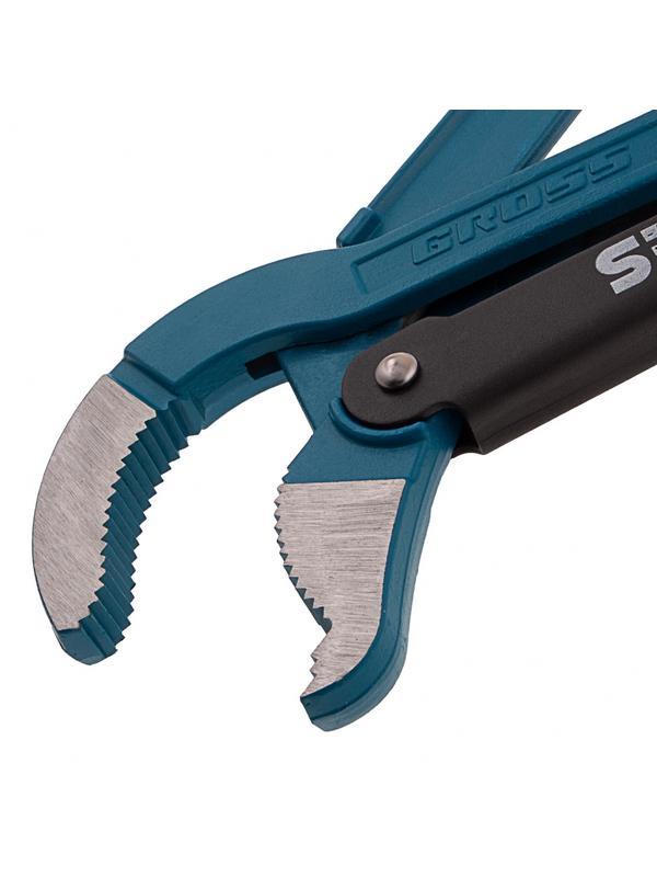 Ключ трубный рычажный 3, №4, цельнокованый, CrV, тип 