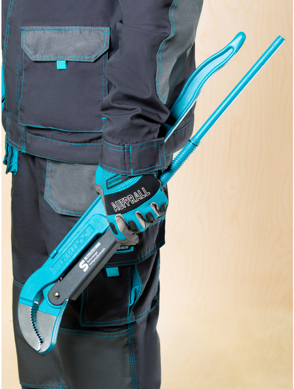 Ключ трубный рычажный 3, №4, цельнокованый, CrV, тип 