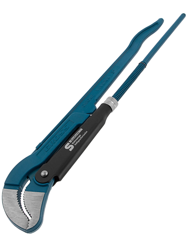 Ключ трубный рычажный 3, №4, цельнокованый, CrV, тип 