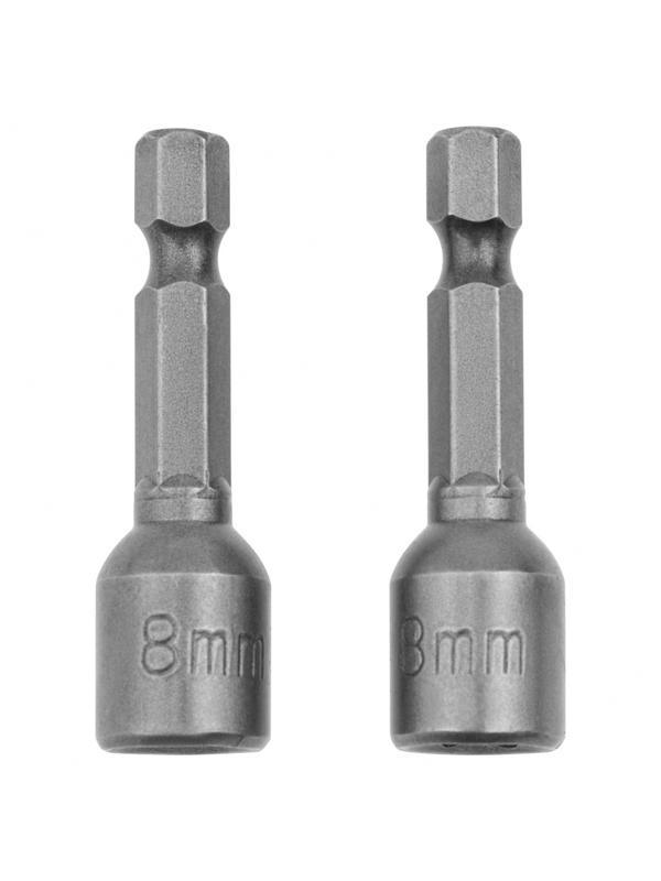 Биты с торцевыми головками 8 мм, 45 мм, 2 шт. Matrix