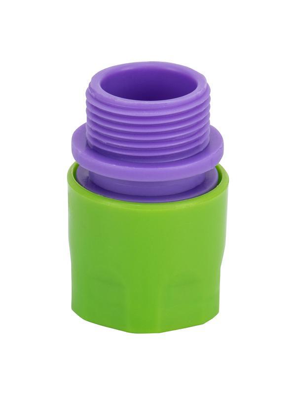 Соединитель пластмассовый, быстросъемный, внешняя резьба 3/4 Palisad