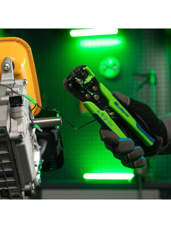 Щипцы для зачистки электропроводов, функция обрезания проводов Сибртех