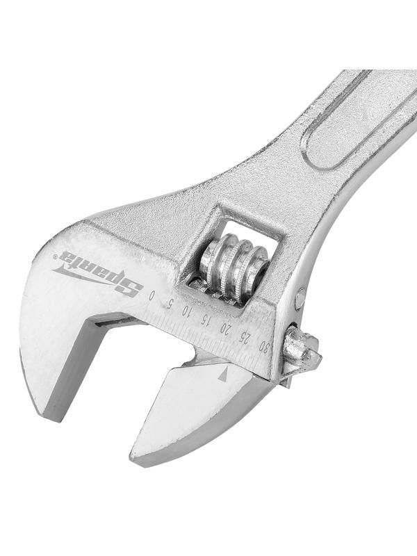 Ключ разводной, 250 мм, хромированный Sparta