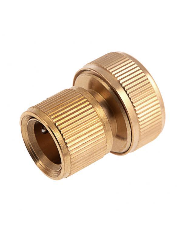 Соединитель латунный, быстросъемный для шланга 3/4 Palisad