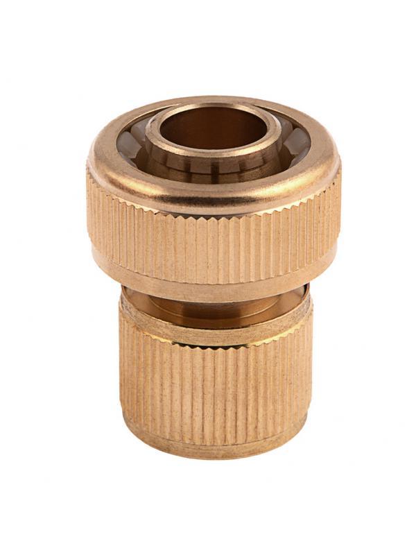 Соединитель латунный, быстросъемный для шланга 3/4 Palisad