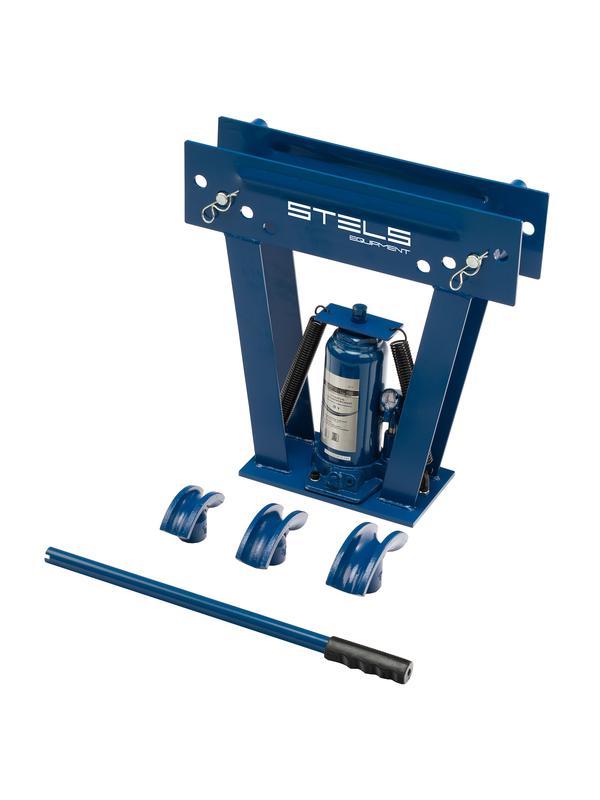 Трубогиб гидравлический, 8 т, в комплекте с башмаками 1/2-1 Stels