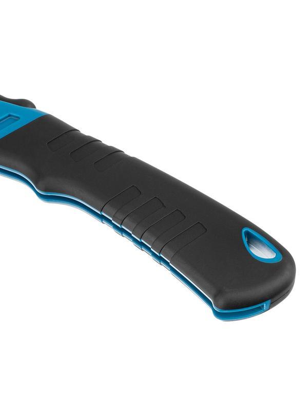 Пила по дереву Piranha, складная, для кемпинга и сада, 150 мм, 9-10 TPI, подкаленый зуб 3D, двухкомпонентная рукоятка Gross