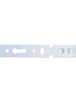 Пластина анкерная АО для оконного Профиля KBE, VEKA, 150 мм (58 c), цинк Россия Сибртех