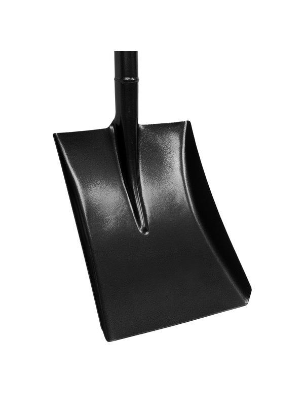 Лопата совковая, 245х295х1150 мм, цельнометаллическая, Сибртех