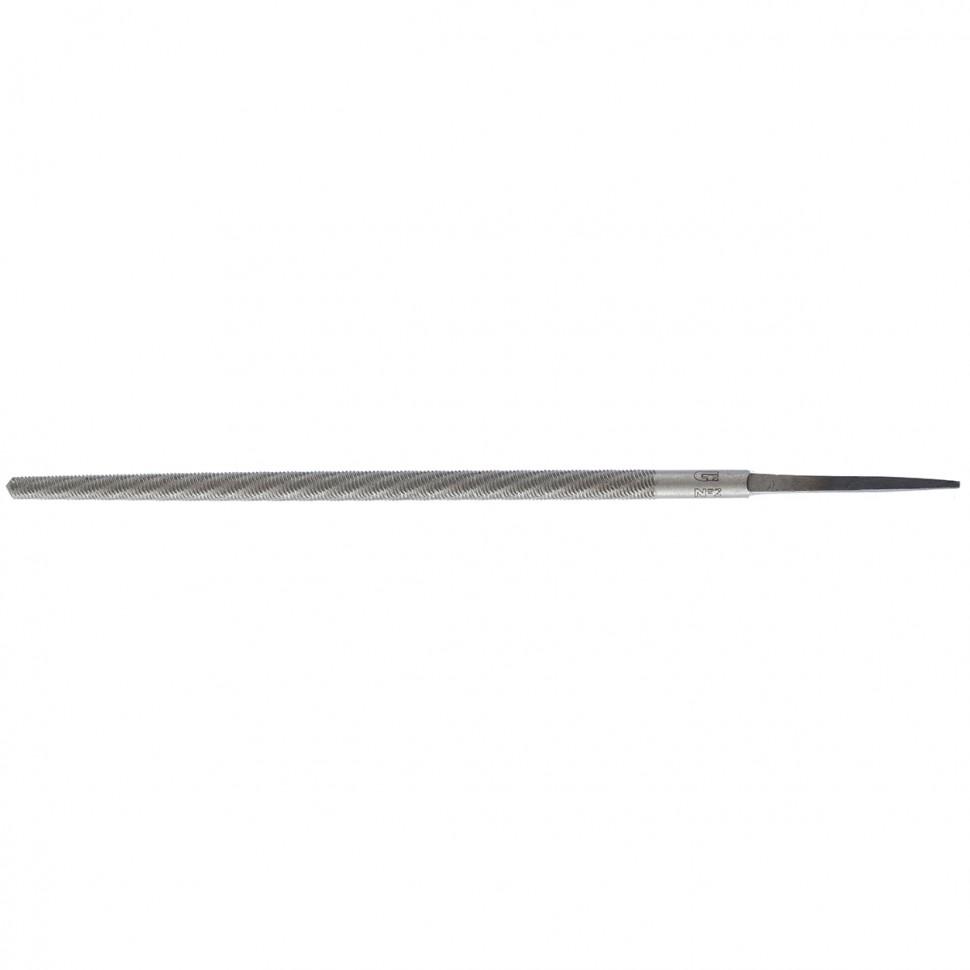 Напильник, 150 мм, №2, круглый, сталь У13А Сибртех