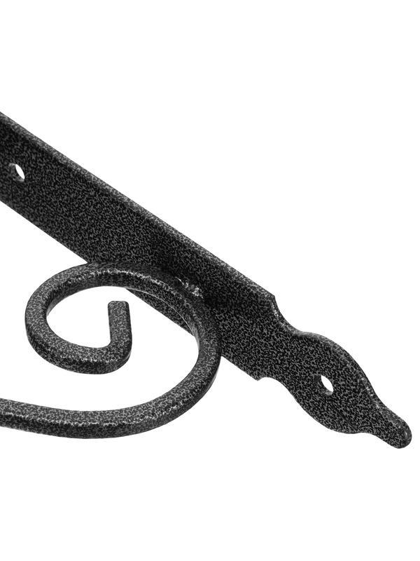 Кронштейн декоративный, 190 х 140 х 25 х 3 мм, темно-серый Сибртех