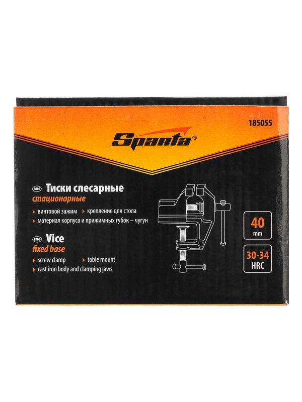 Тиски, 40 мм, крепление для стола Sparta