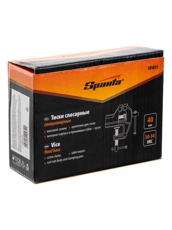 Тиски, 40 мм, крепление для стола Sparta