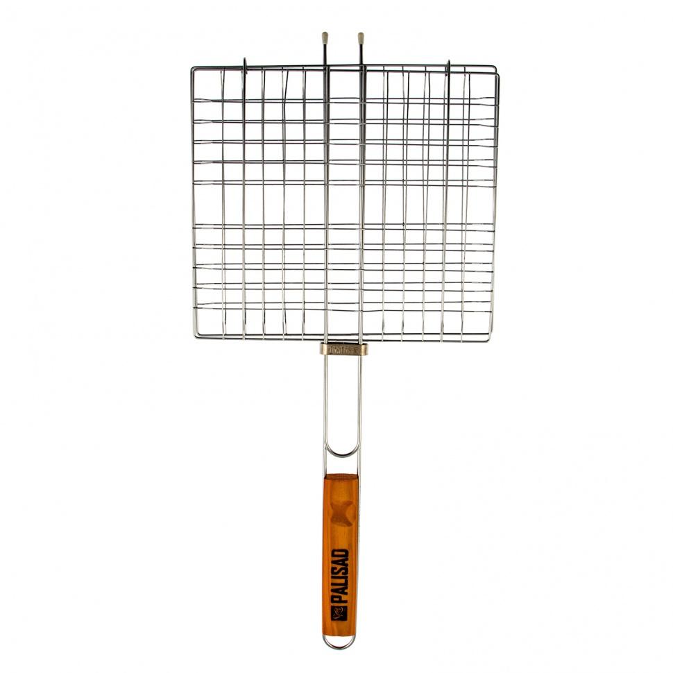 Решетка гриль 270 х 240 мм, хромированная Camping Palisad