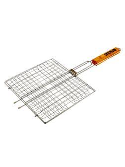 Решетка гриль 270 х 240 мм, хромированная Camping Palisad