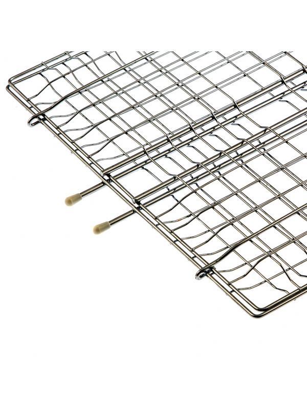 Решетка гриль 270 х 240 мм, хромированная Camping Palisad