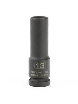 Головка ударная удлиненная шестигранная, 13 мм, 1/2, CrMo Stels