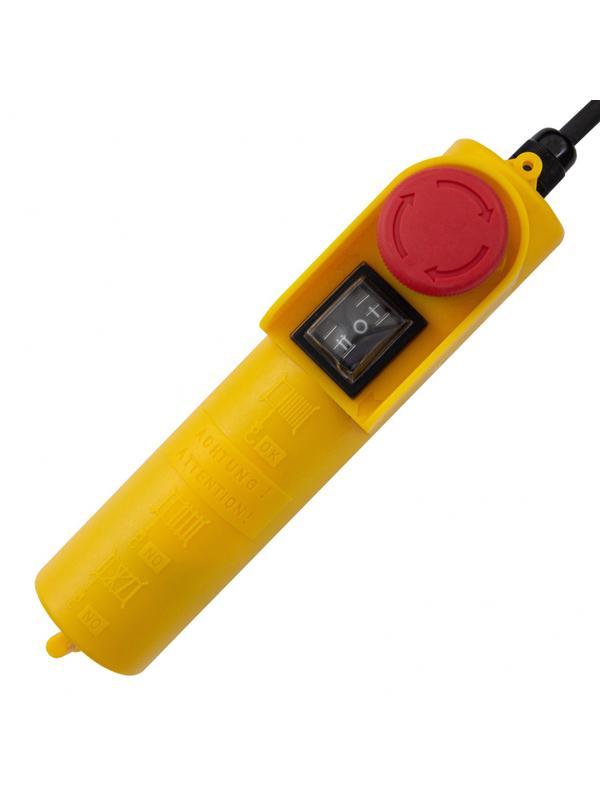 Тельфер электрический TF-800, 0.8 т, 1300 Вт, высота 12 м, 8 м/мин Denzel