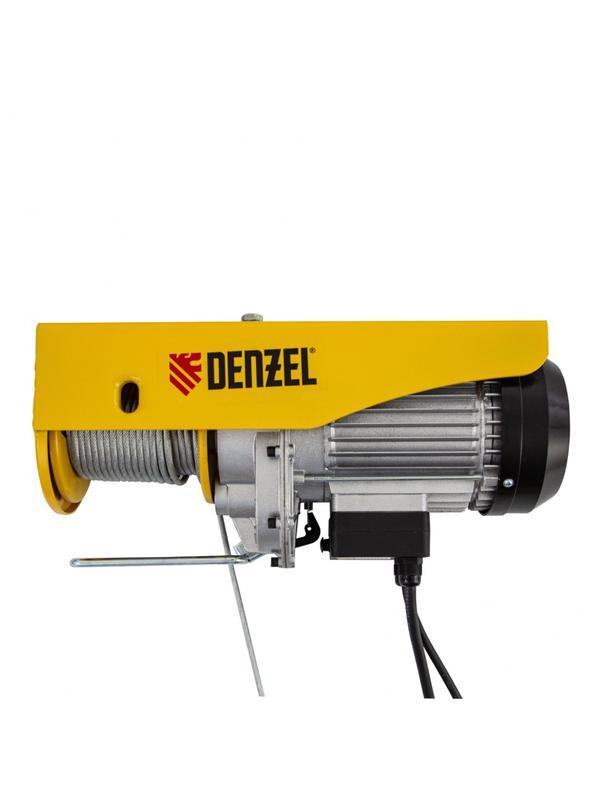 Тельфер электрический TF-800, 0.8 т, 1300 Вт, высота 12 м, 8 м/мин Denzel