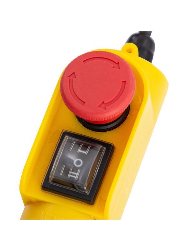 Тельфер электрический TF-800, 0.8 т, 1300 Вт, высота 12 м, 8 м/мин Denzel