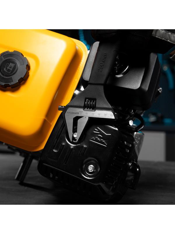 Ключ разводной, 250 мм, CrV, тонкие губки, защитные насадки Gross