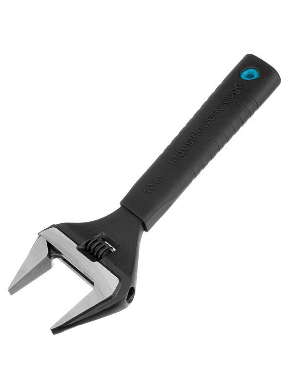 Ключ разводной, 250 мм, CrV, тонкие губки, защитные насадки Gross