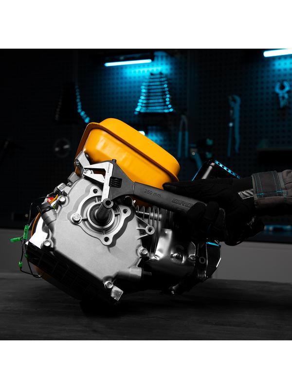 Ключ разводной, 250 мм, CrV, тонкие губки, защитные насадки Gross