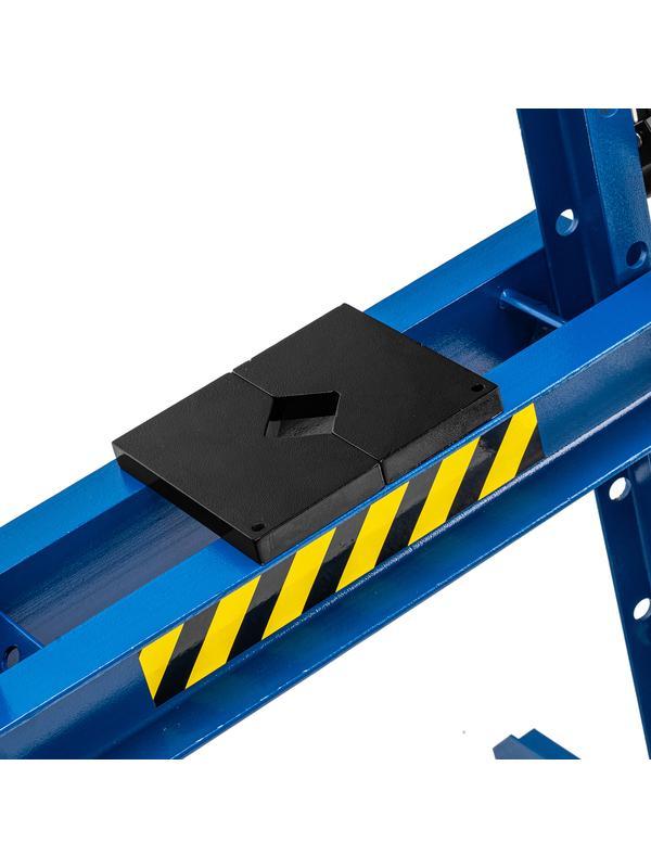 Пресс гидравлический с манометром и педалью, 12 т (комплект из 2 частей) Stels