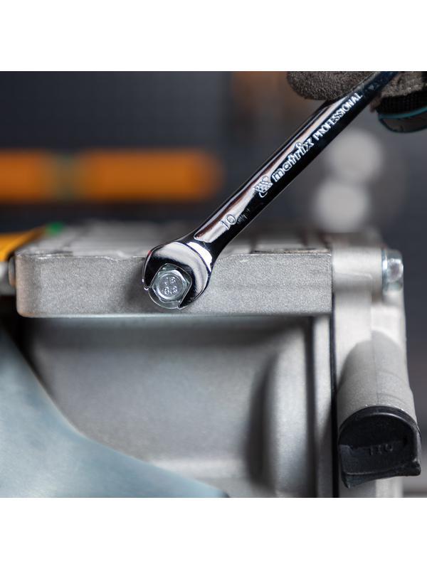 Набор ключей комбинированных, трещоточных шарнирных 11 шт. Matrix