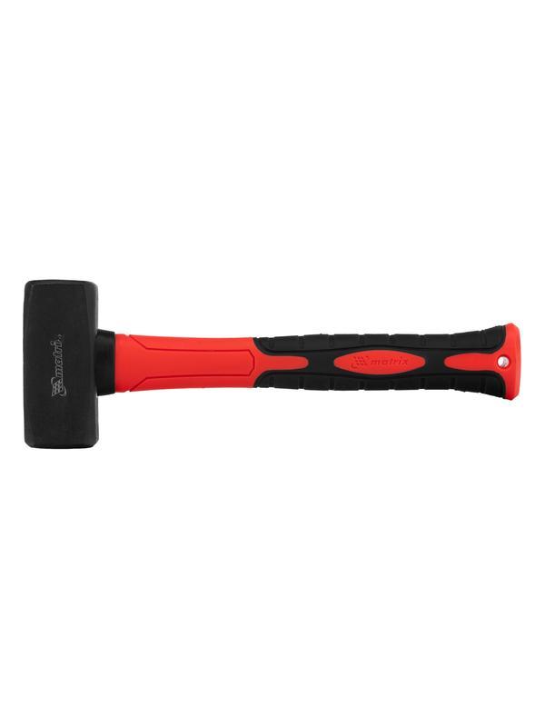 Кувалда optimal, 1000 г, фибергласовая обрезиненная рукоятка Matrix