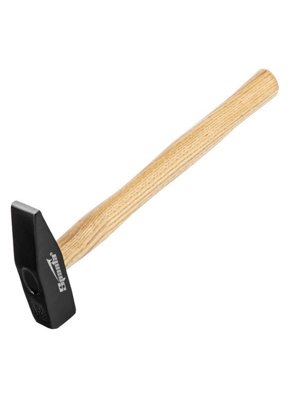 Молоток слесарный, 800 г, квадратный боек, деревянная рукоятка Sparta