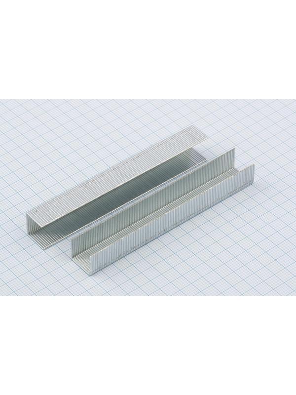 Скобы, 10 мм, для мебельного степлера, усиленные, тип 53, 1000 шт Gross