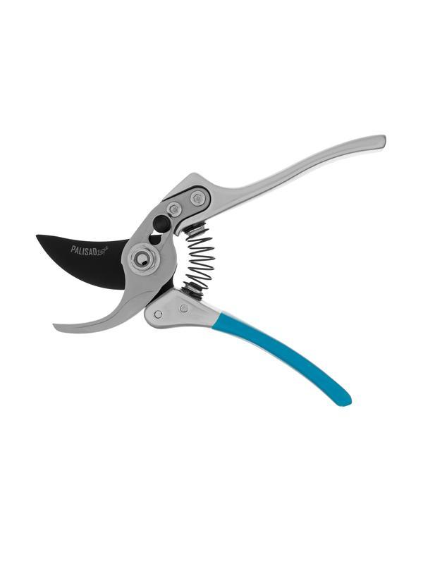 Секатор прямого реза, 210 мм, усиленный, нижняя рукоятка в ПВХ - оболочке, Luxe, Palisad