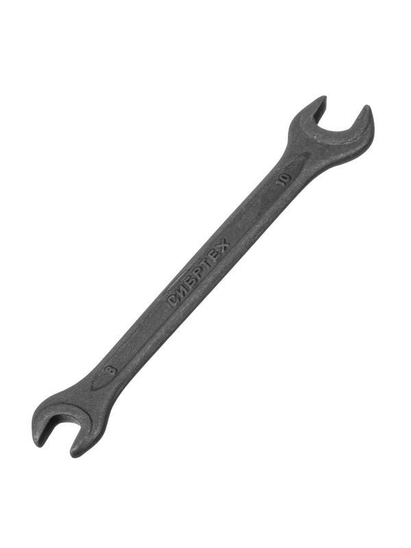 Ключ рожковый, 8 х 10 мм, CrV, фосфатированный Сибртех