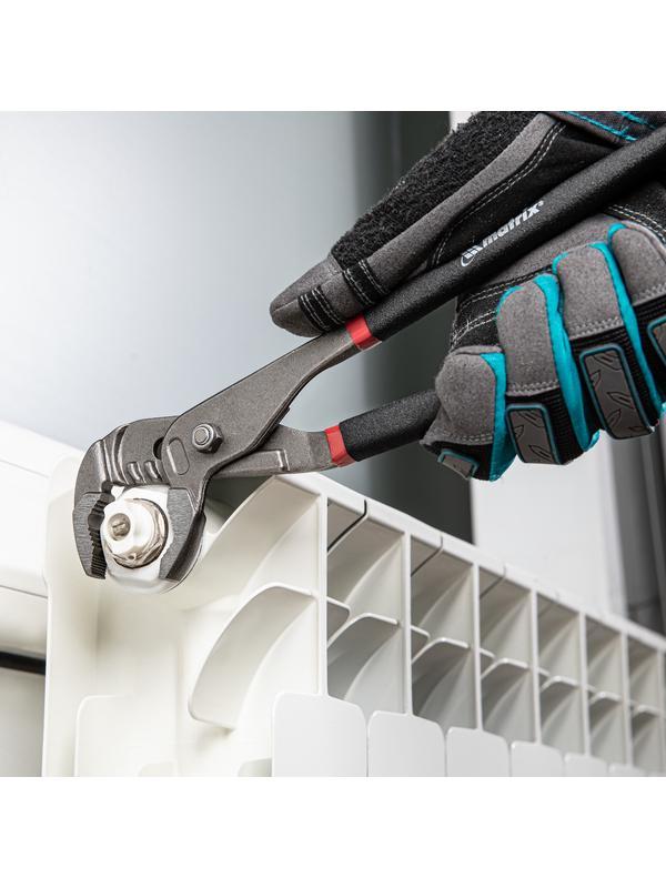 Клещи, 250 мм, переставные, обливные рукоятки Matrix