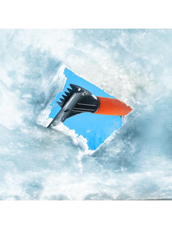 Щетка-сметка для снега со скребком, поворотная голова, 510 мм Stels