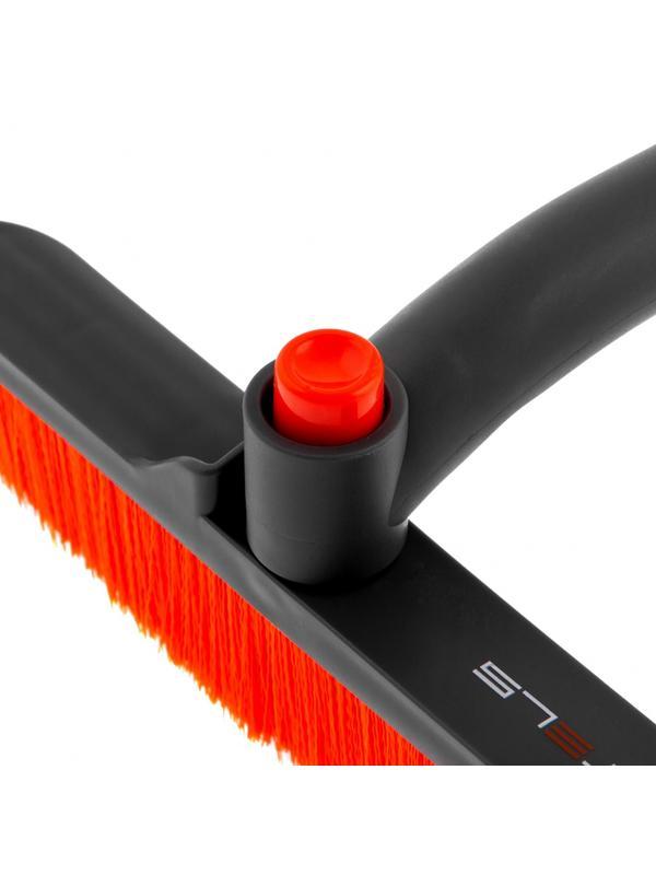 Щетка-сметка для снега со скребком, поворотная голова, 510 мм Stels