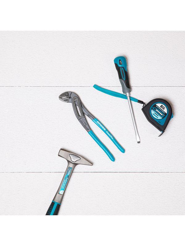 Клещи переставные, обливные рукоятки, хром-ванадий, 240 мм Gross