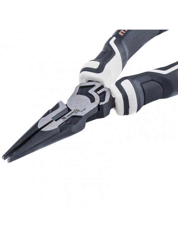 Длинногубцы прямые 165 мм, усиленная система, Pro Matrix