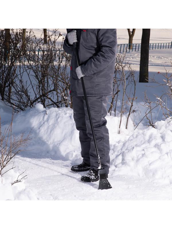 Ледоруб - топор, 150 мм, 1.4 кг, металлический черенок, Россия, Сибртех