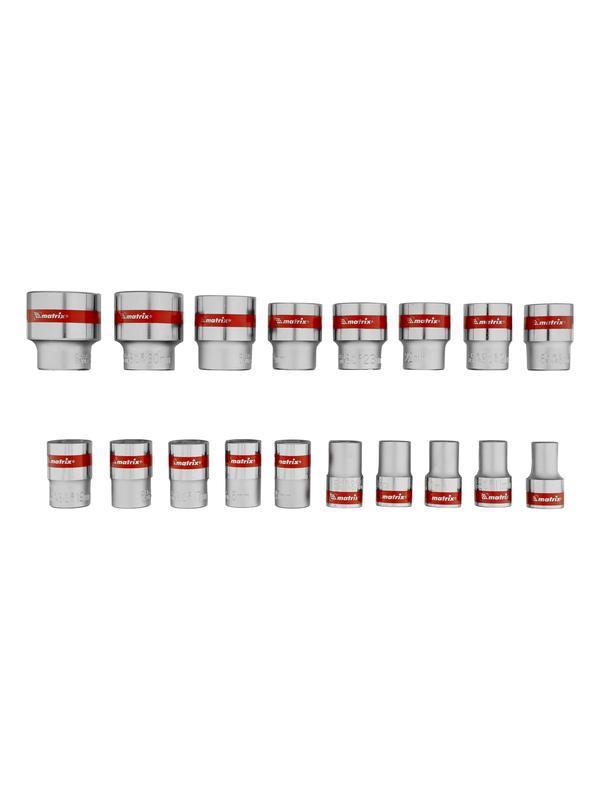 Набор торцевых головок с трещоткой 1/2