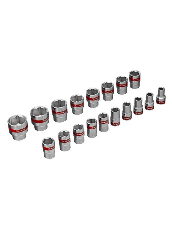 Набор торцевых головок с трещоткой 1/2