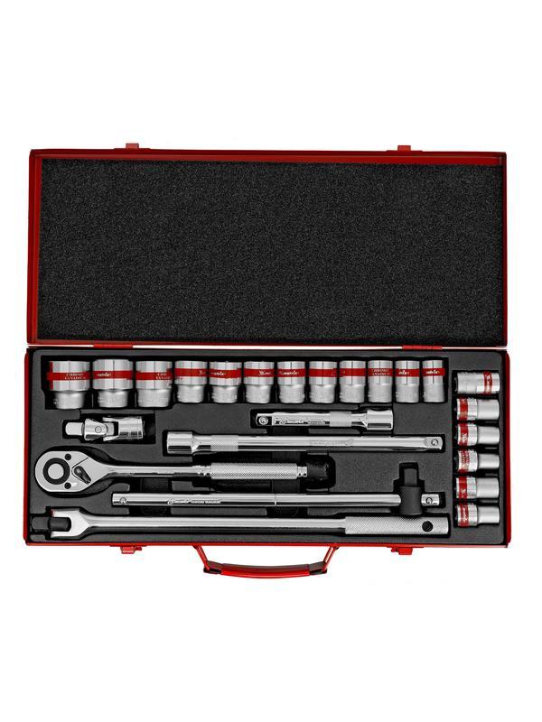 Набор торцевых головок с трещоткой 1/2