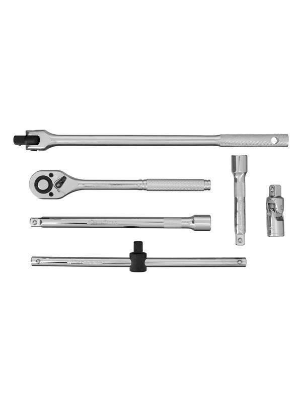 Набор торцевых головок с трещоткой 1/2