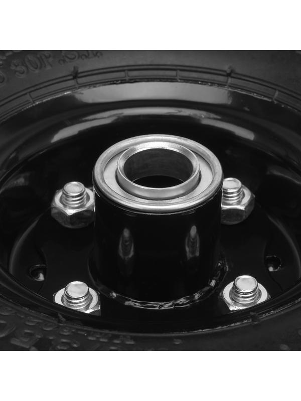 Колесо пневматическое 4.10/3.50-4, колесо D 260 мм. внутренний подшипник D 20 мм, длина оси 50 мм Palisad