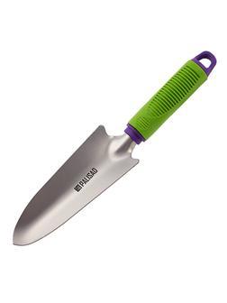 Совок посадочный узкий, 62 х 315 мм, стальной, пластиковая рукоятка, Connect, Palisad