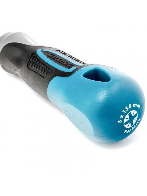 Отвертка PZ3 x 150 мм, S2, трехкомпонентная ручка Gross