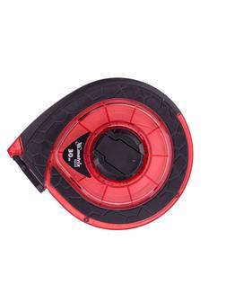 Рулетка геодезическая 30 м х 15 мм, закрытый корпус, фибергласовая лента, двусторонняя шкала, Pro Matrix