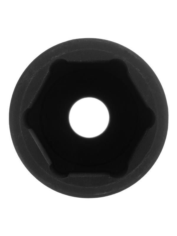 Головка ударная удлиненная шестигранная, 30 мм, 1/2, CrMo Stels